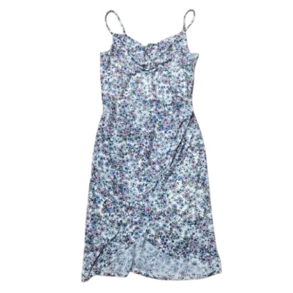 Revolve Bcbgeneration Floral Spaghetti Strap Slip… - image 2